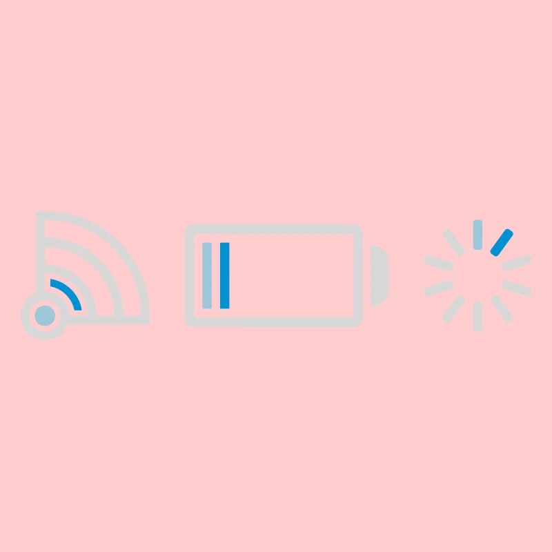Internet no connection battery