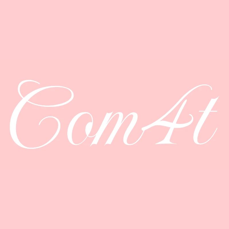 Com4t Merch - Ensemble de logos de tous les jours, blanc