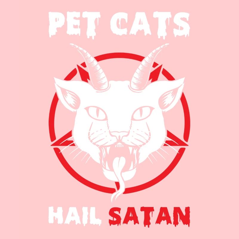Pet Cats Hail Satan