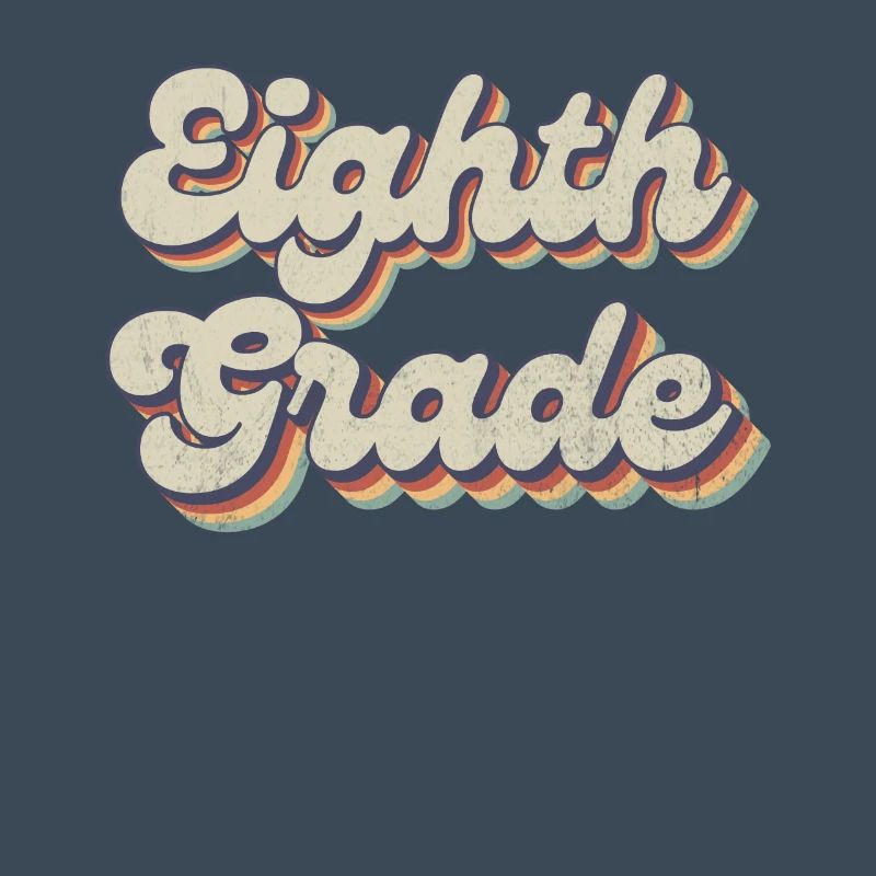 Boho Rainbow - Eighth Grade Teacher