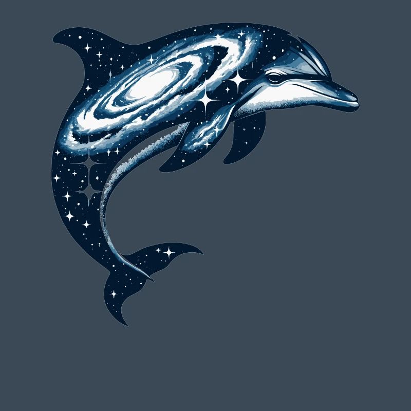 Dolphin Space Galaxy Universe