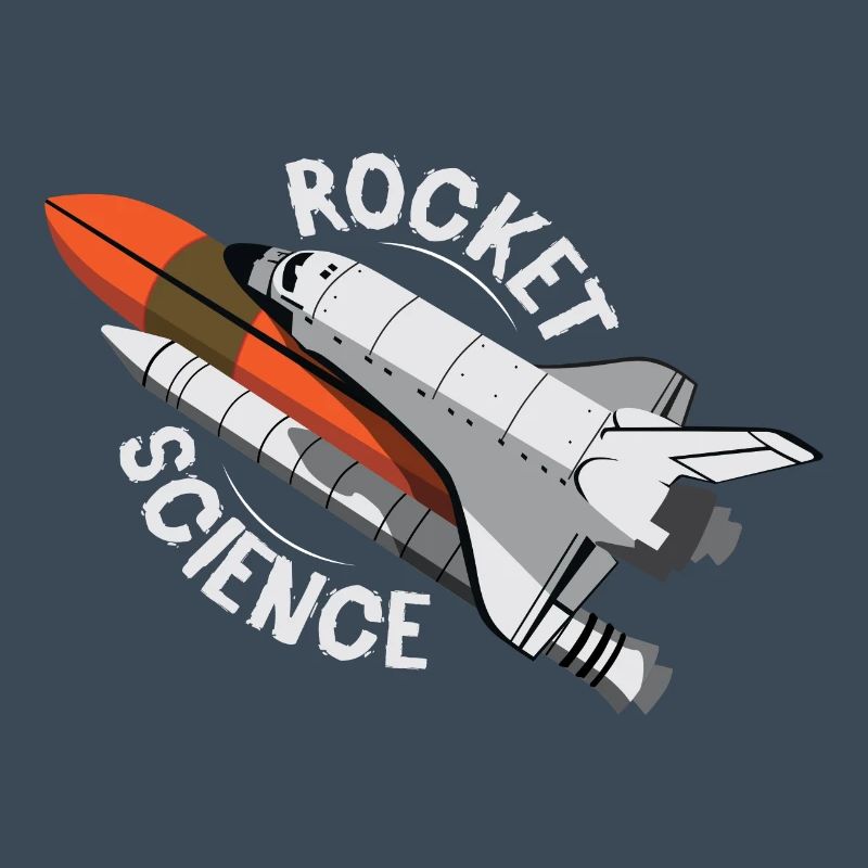 Rocket Science Space Shuttle Gift