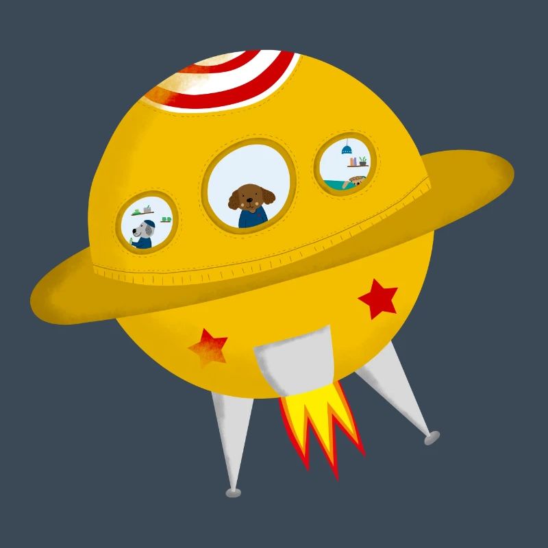 Dans l’espace