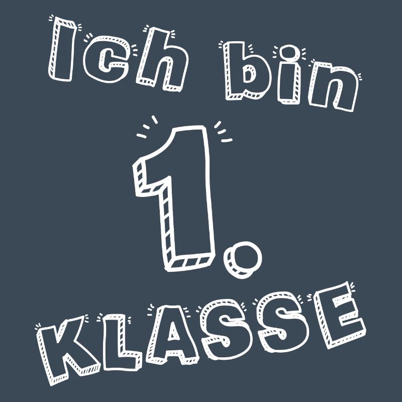 Einschulung Ich Bin 1. Klasse Schulanfänger
