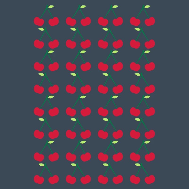 Little Cherries Stencil Pattern