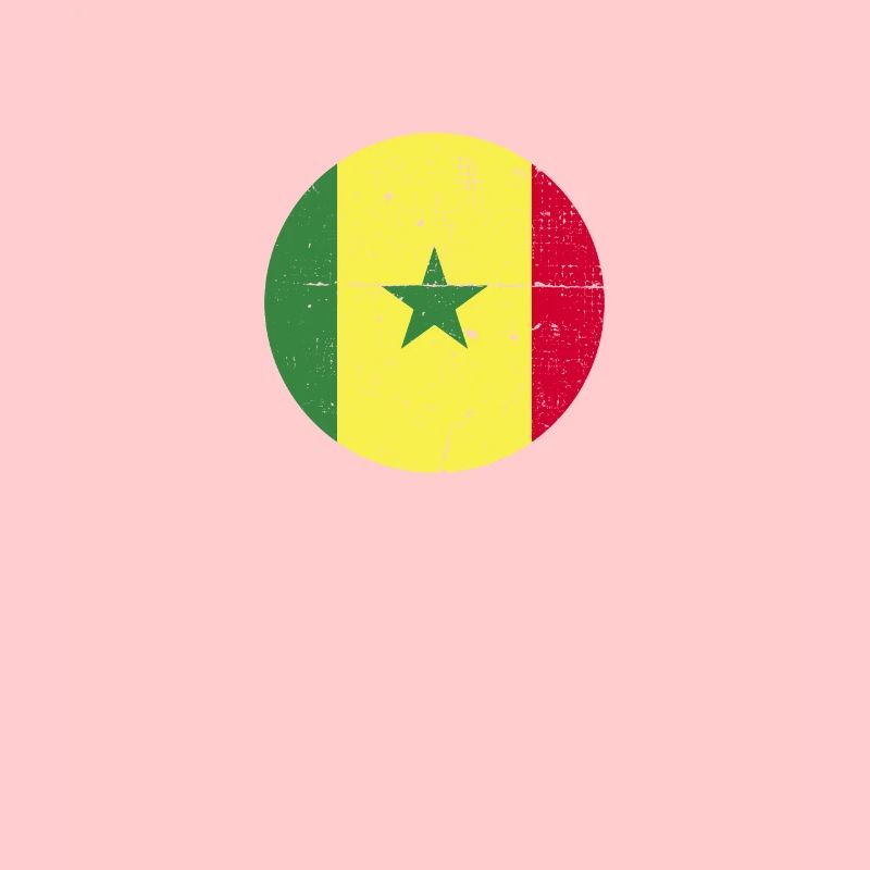 Sénégal Vintage Drapeau Sénégalais Sénégal