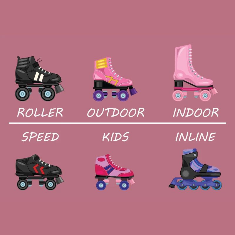 Different types of roller skating Roller skating 80s