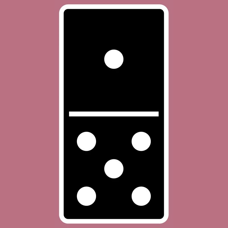 DOMINO STONE 1: 5 - VARIABLE COLOR - VECTOR DESIGN!