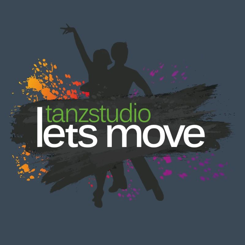 Logo dance studio Let's Move