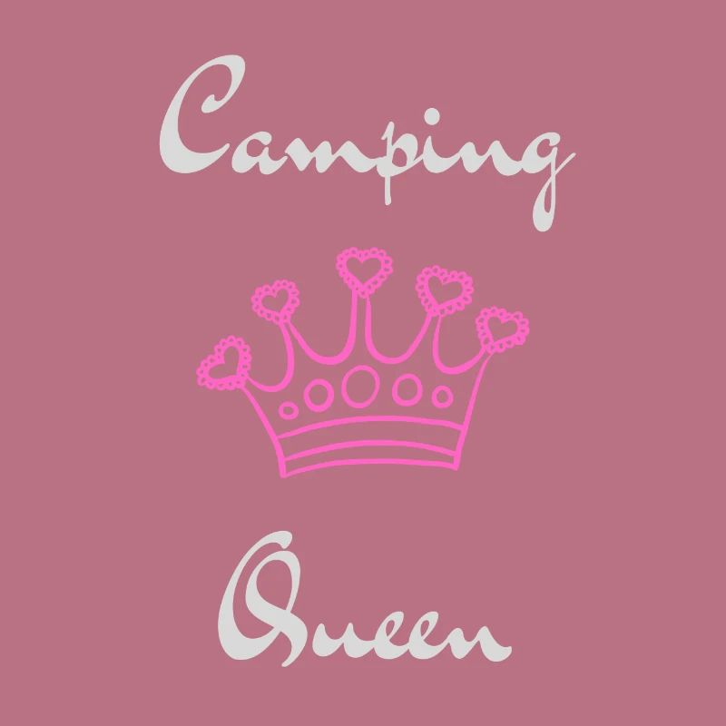 Camping Queen Version 2 (impression blanche)