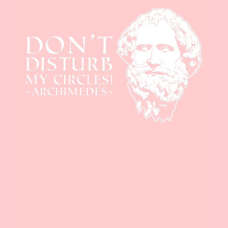 Mes cercles célèbre citation mathématicien grec