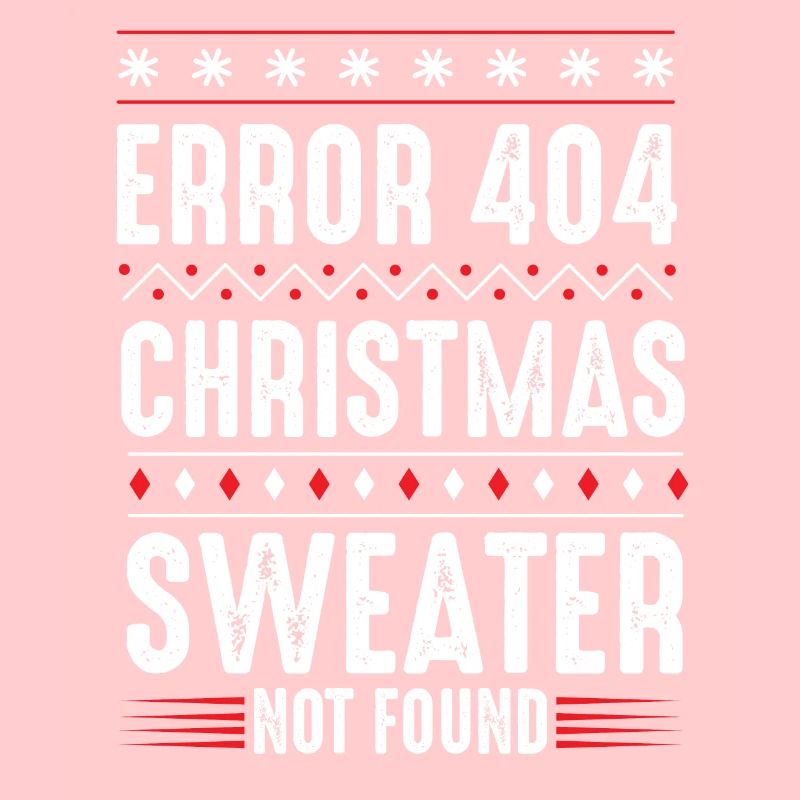 Error 404 Christmas Sweater Not Found Computer