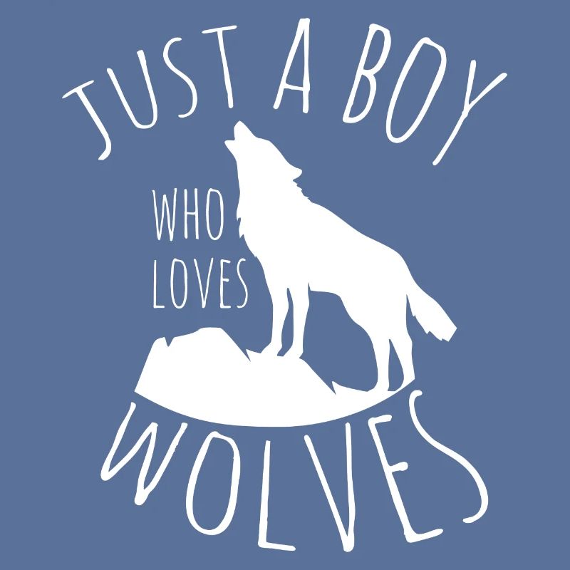 Nur ein Junge, der Wölfe liebt Wolf Pack Wolf Wölf