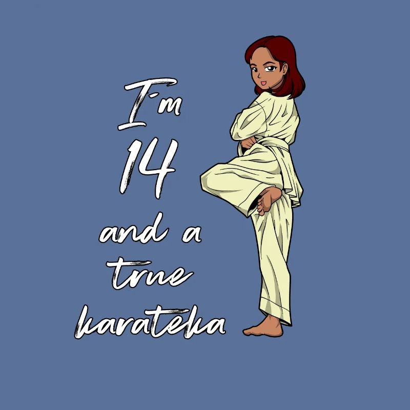 Ich bin 14 - Mädchen Karate