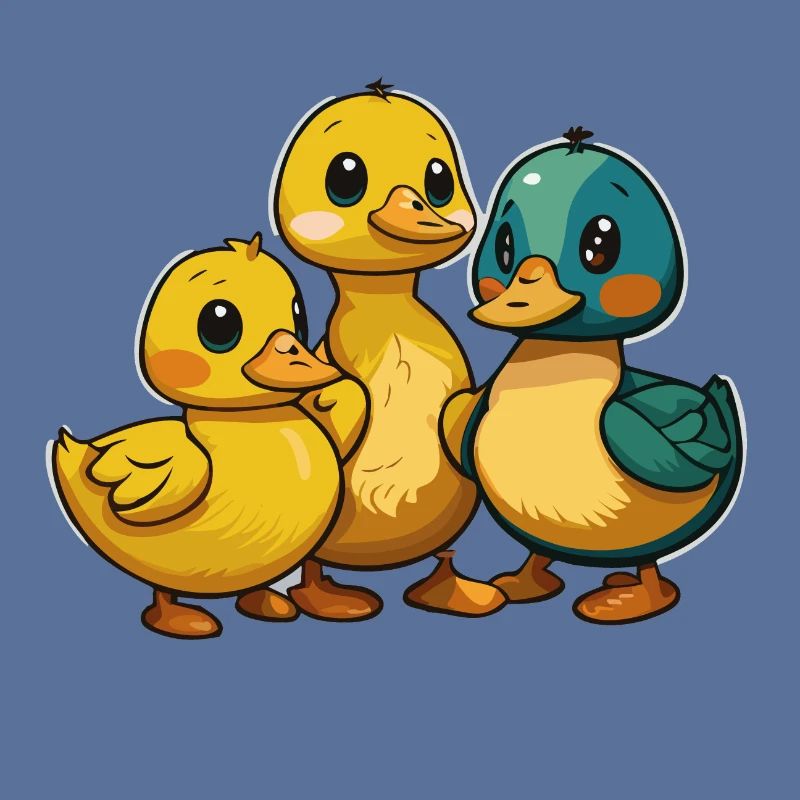 Trois canetons