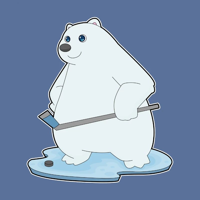 Eisbär Eishockey Eishockeyschläger