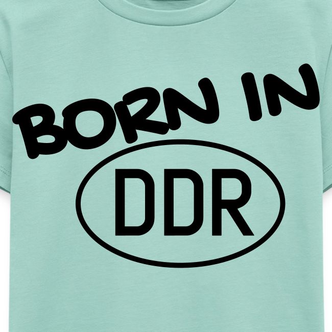 Born in DDR schwarz