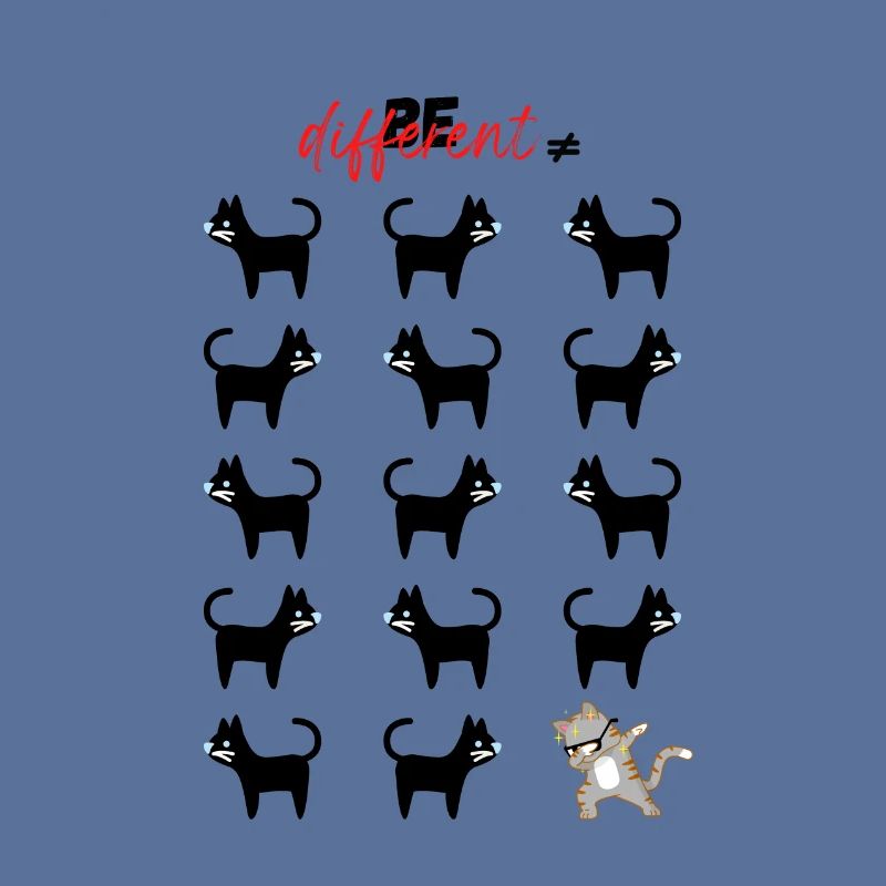 Be different cats