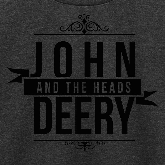 John Deery and The Heads Logo [BLACK]