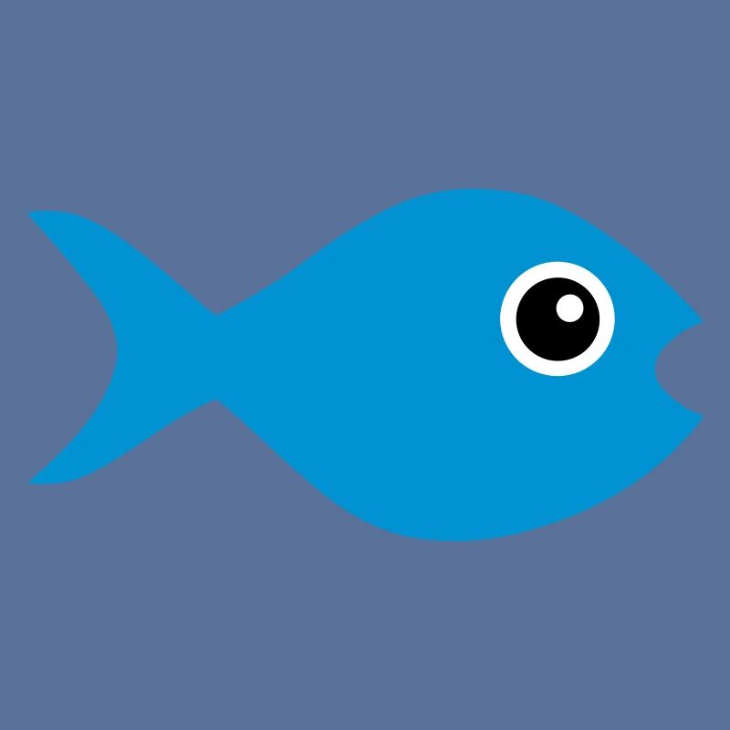★ Couleurs de conception modifiables ★ Poisson aux yeux écarquillés