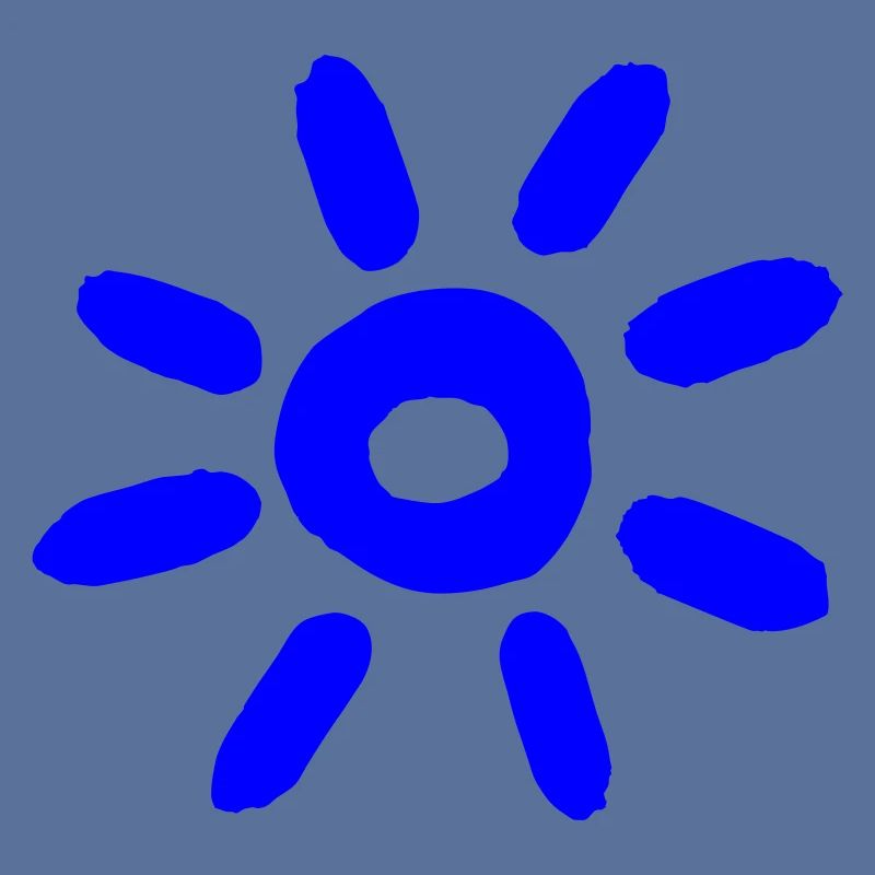 Soleil bleu