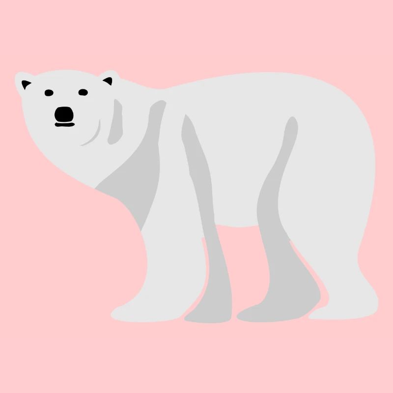 Einsamer Eisbär