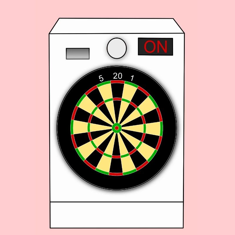 Darts washing machine