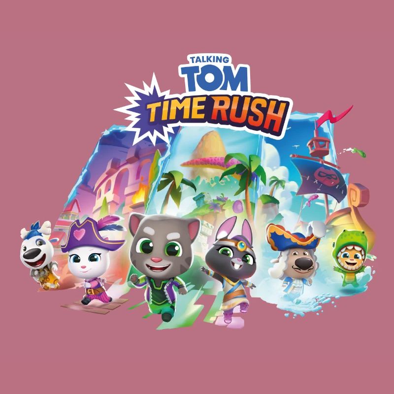 Talking Tom Time Rush Tom And The Magic Gate