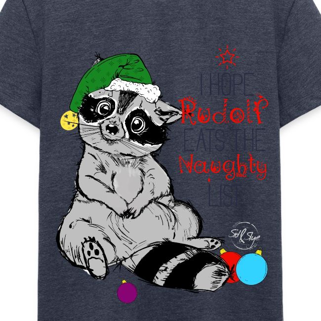 Lustiger Waschbär mit Spruch 2