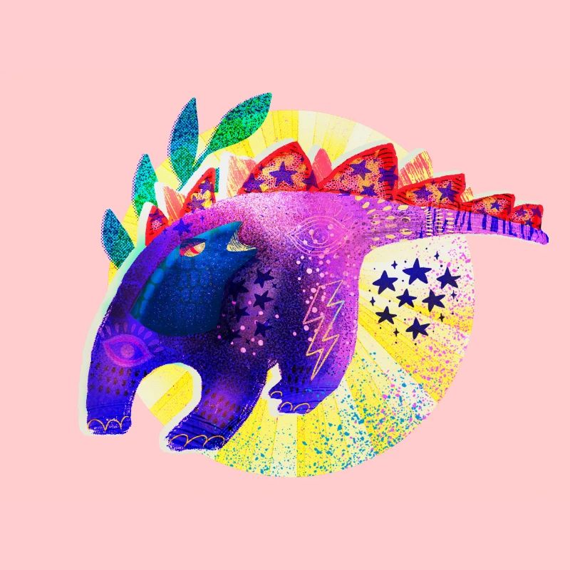 Retro Riso Dino