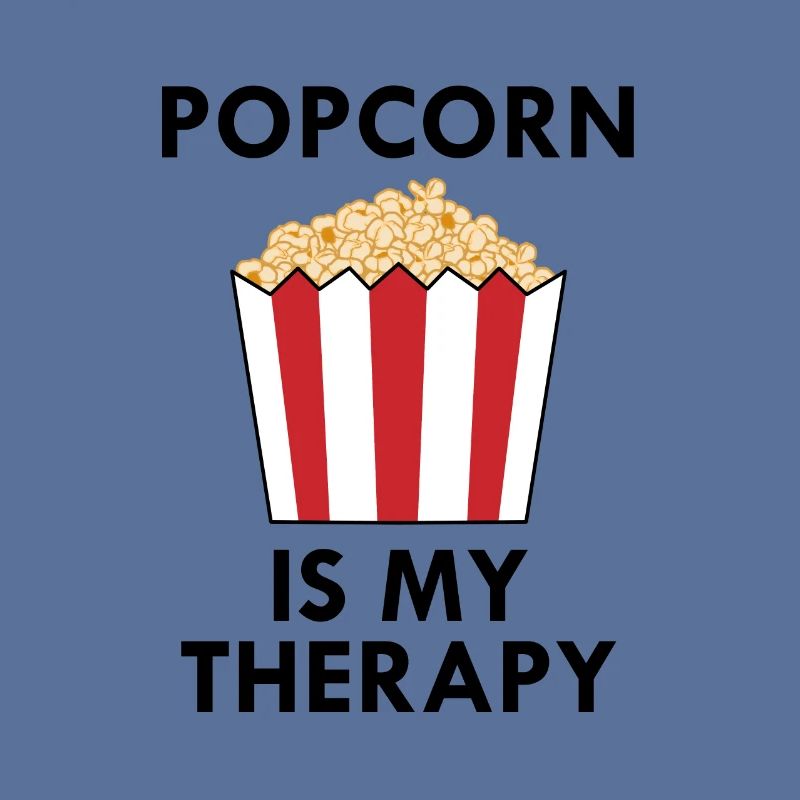 Popcorn Chef Ironic Saying Manger du maïs soufflé