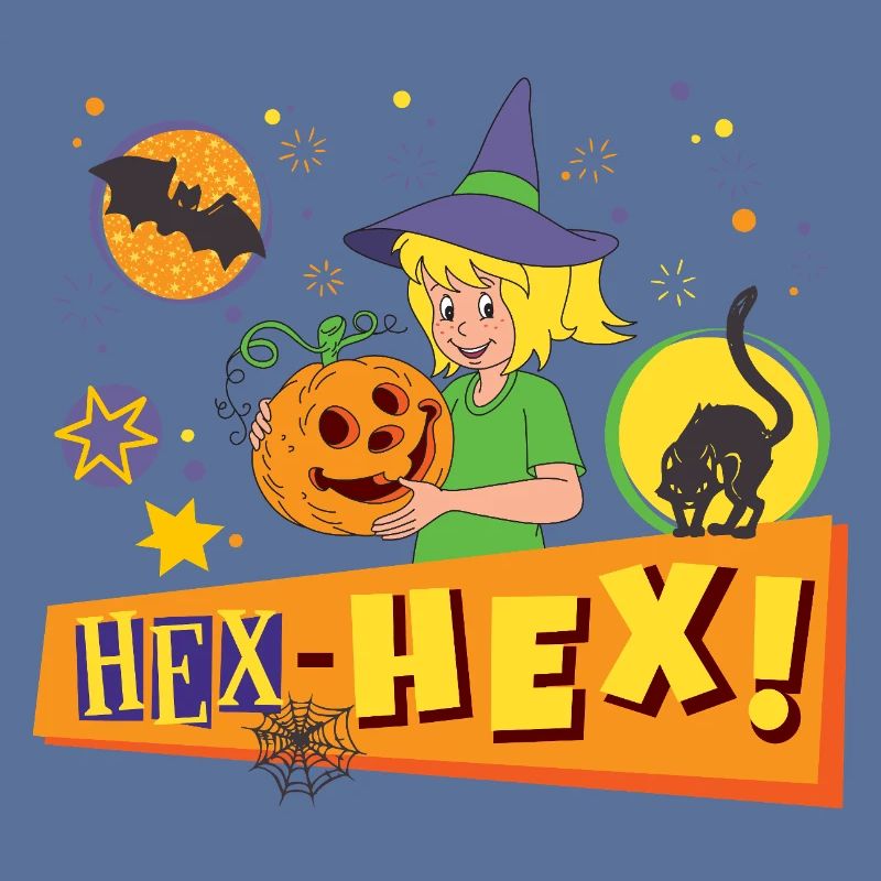 Bibi Blocksberg Halloween Design Hex-Hex! Mit Bibi