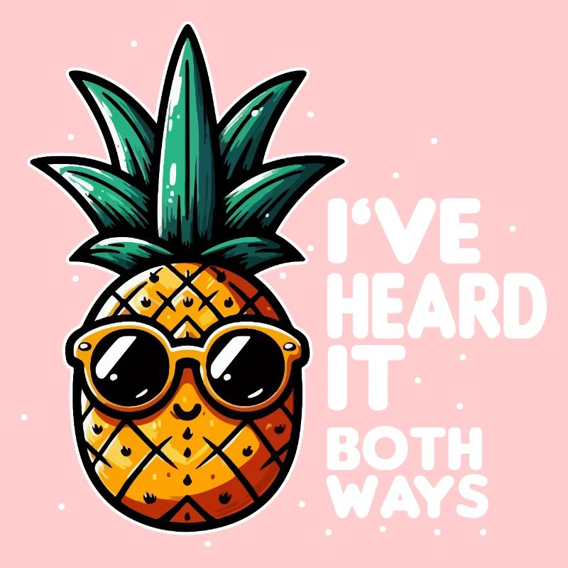 Ananas Slogan Double Sens