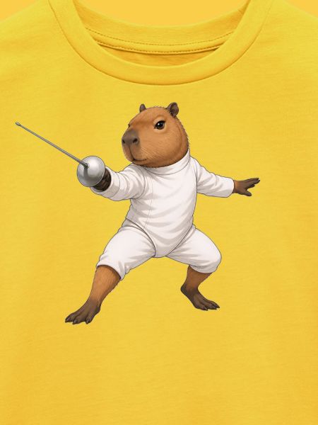 Capybara beim Fechten