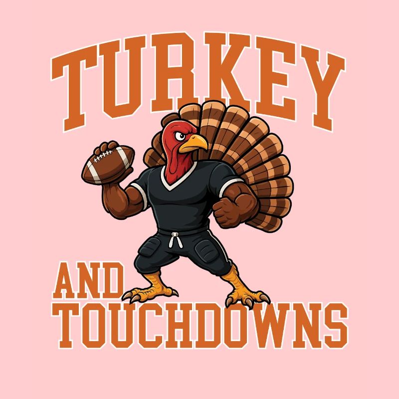 Turkey And Touchdowns Fall Football Feast