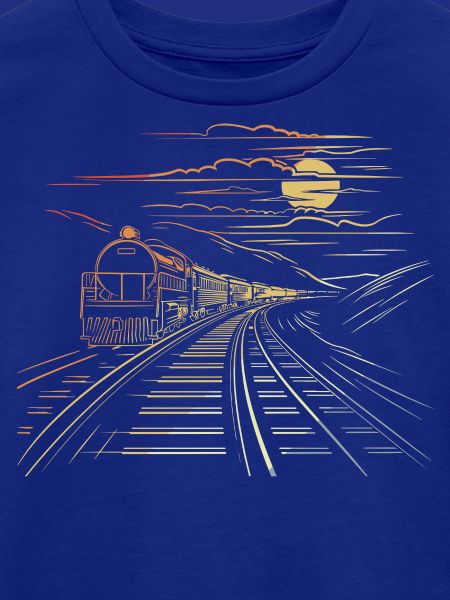 Eisenbahn Retro Stil