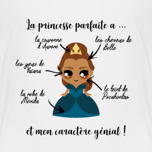 Princesse parfaite - T-shirt Premium Enfant