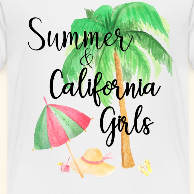 California Girl at Beach