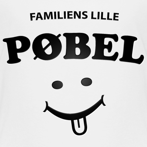 Familiens lille pøbel - Premium T-skjorte for barn (ca 2-8 år)