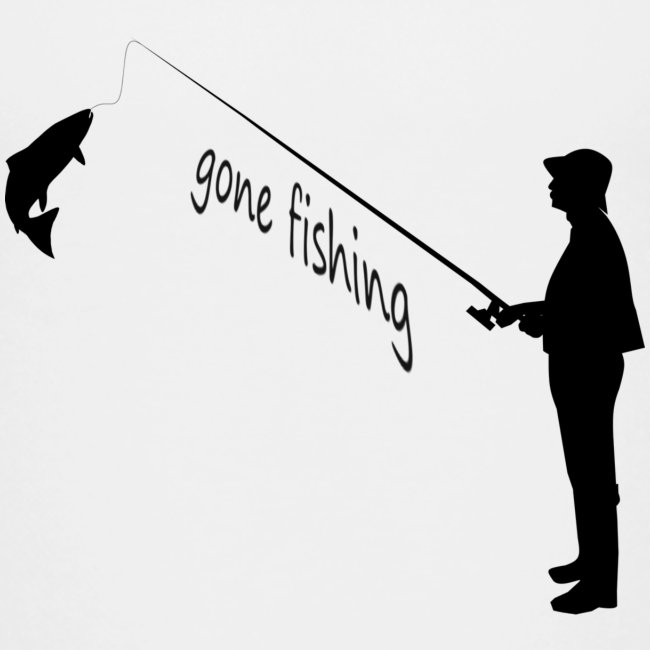 Angler gone-fishing