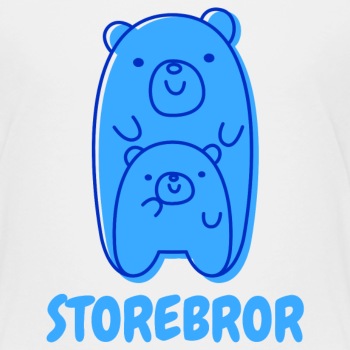 Storebror - Premium T-skjorte for barn (ca 2-8 år)