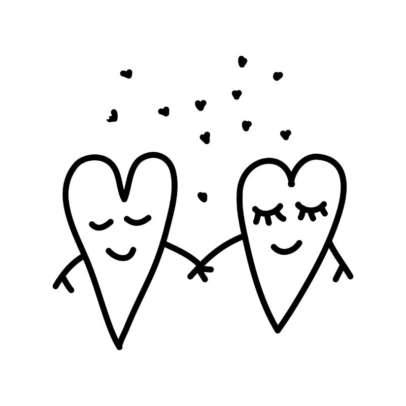 Valentin Amour Coeurs Couple Relation petite amie