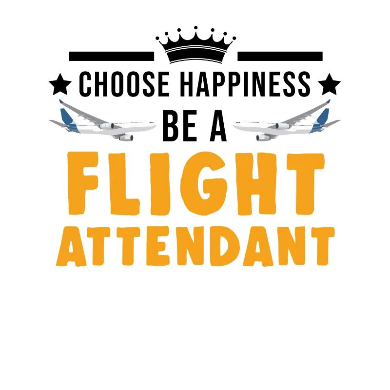 Flugbegleiter Geschenk Flight Attendant