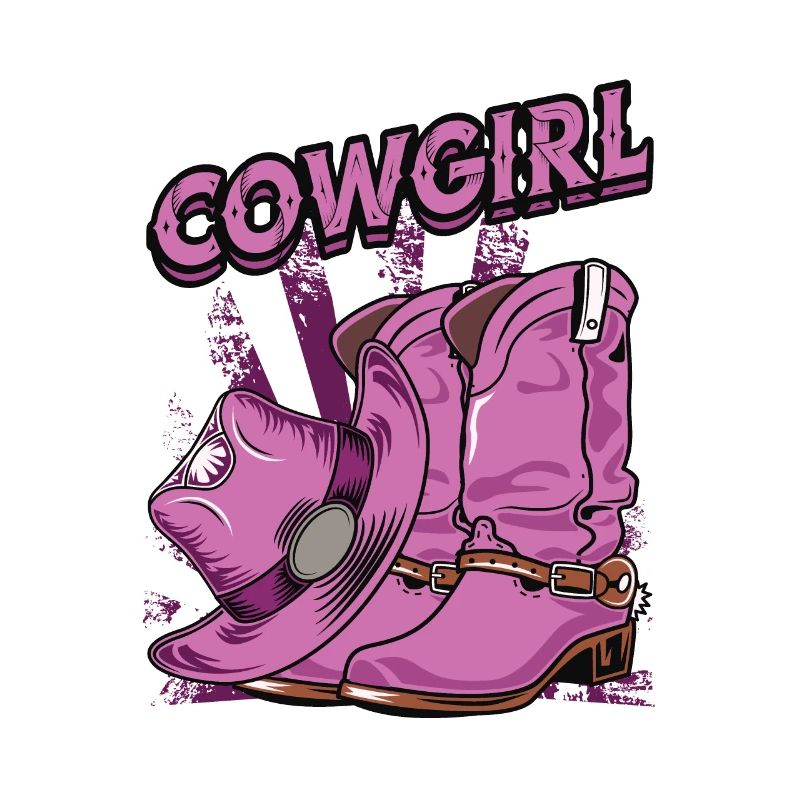 Bottes Filles Western