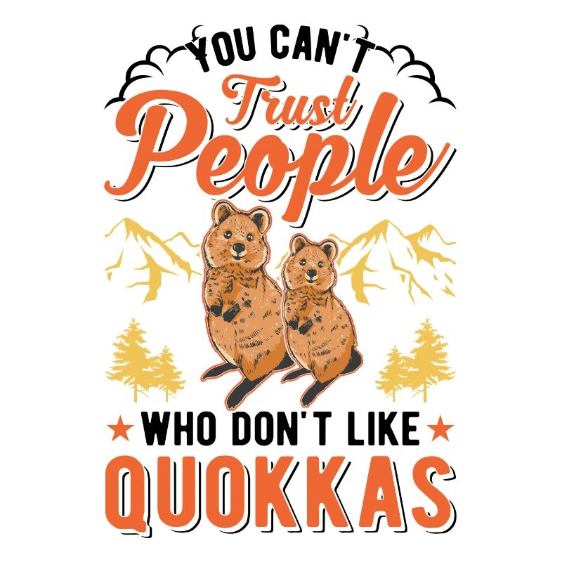 Quokka Gift Kangourou à queue courte