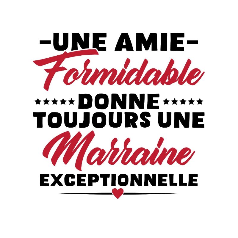 Amie formidable donne une marraine exceptionnelle