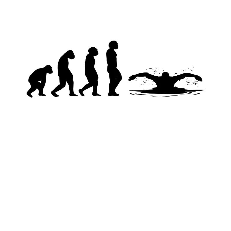 Schwimmer schwimmen Evolution Schwimm