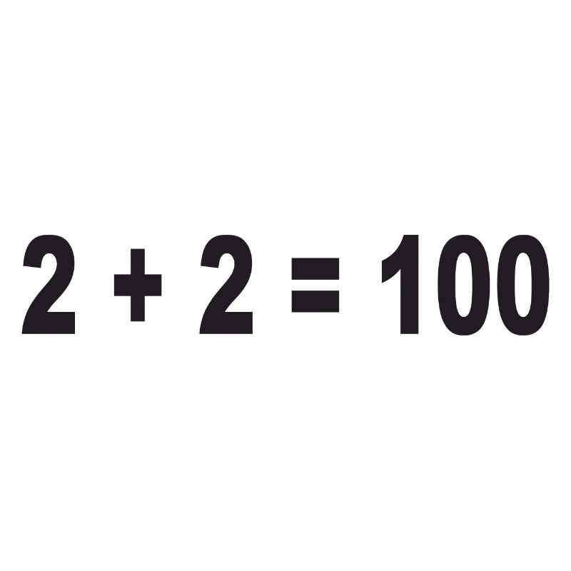 2 + 2 = 100 Binary Numbers