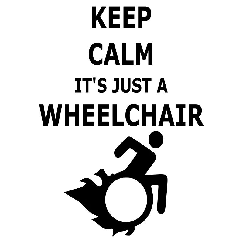 Restez calme ! C’est juste un fauteuil roulant #