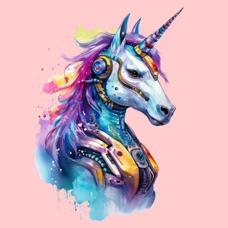 Futuristic Unicorn